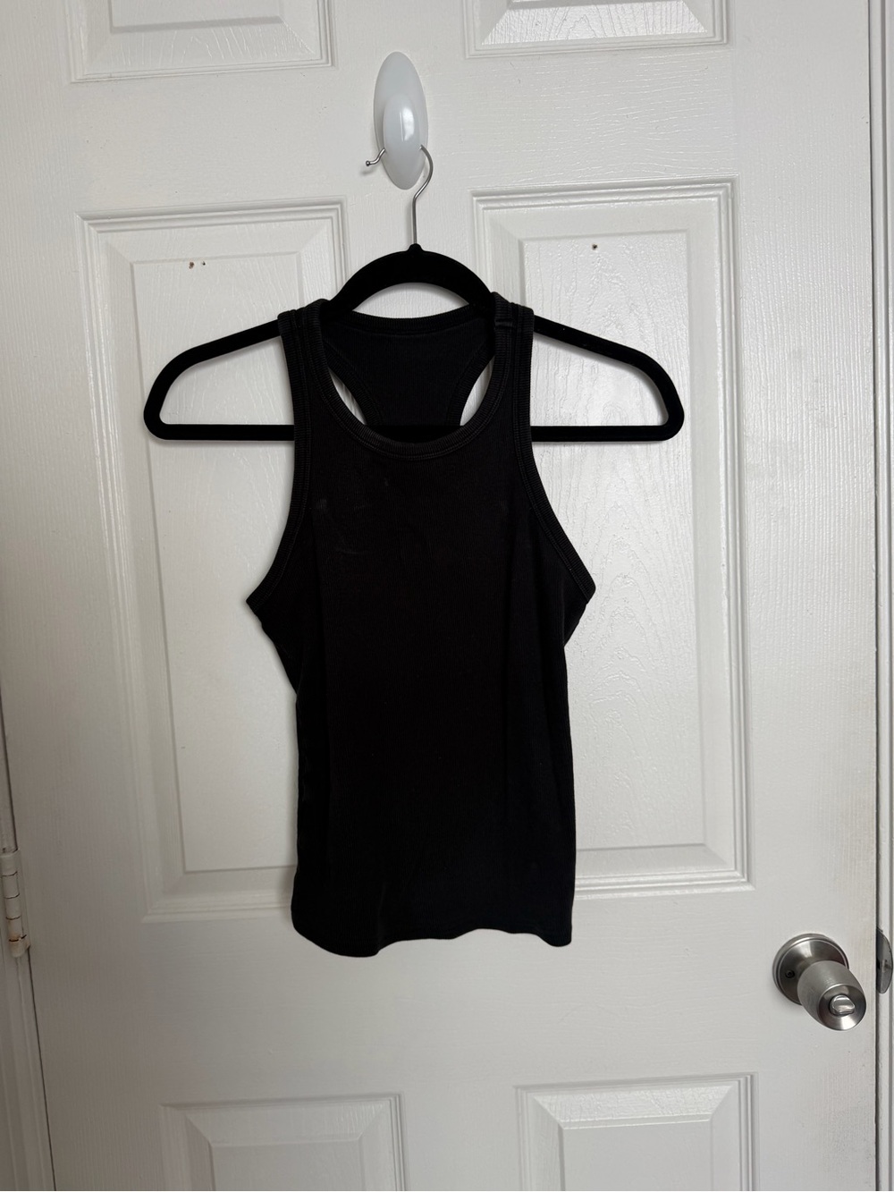 ALO Yoga Black Racerback Tank